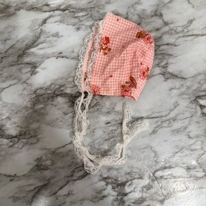 Vintage Handmade Strawberry Shortcake Bonnet